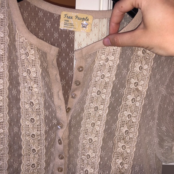 Vintage Free People Blouse - Picture 5 of 6